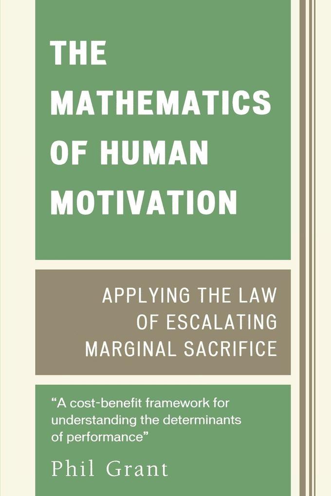 Mathematics of Human Motivation