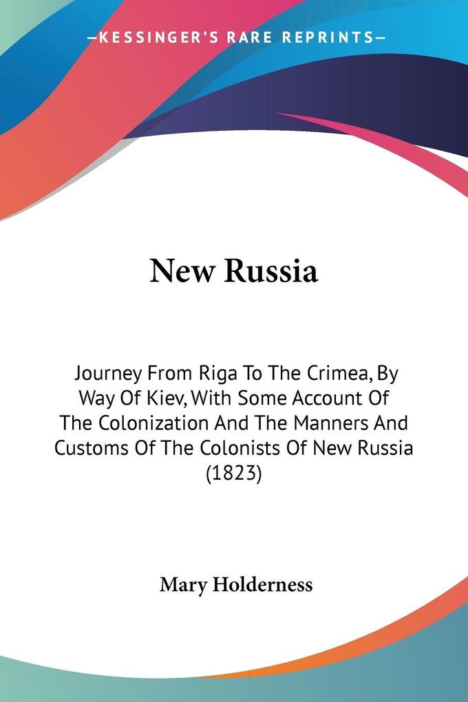 New Russia - Mary Holderness