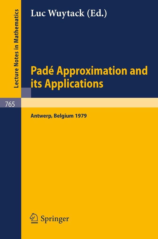 Pade Approximation and its Applications