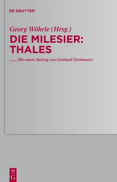 Thales - Gotthard Strohmaier