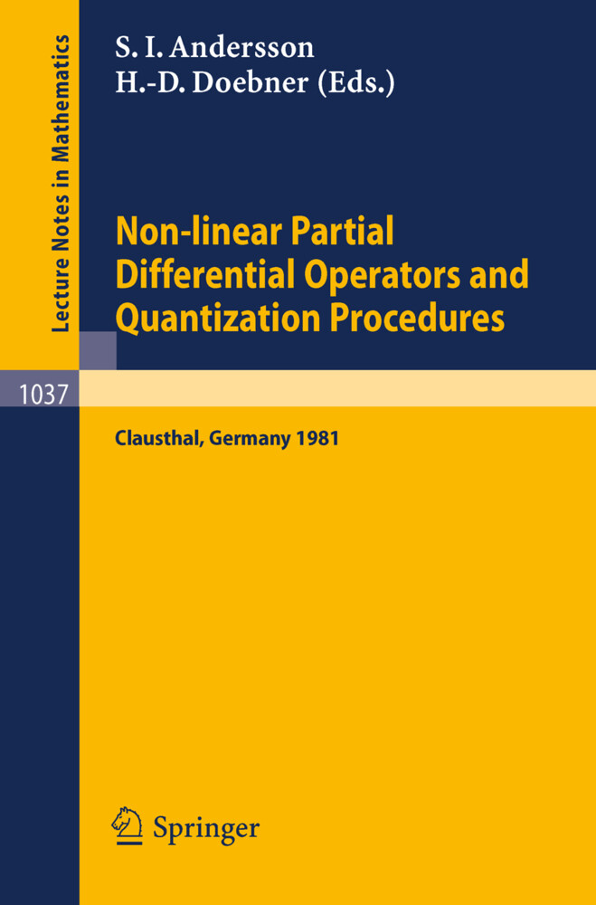 Non-linear Partial Differential Operators and Quantization Procedures