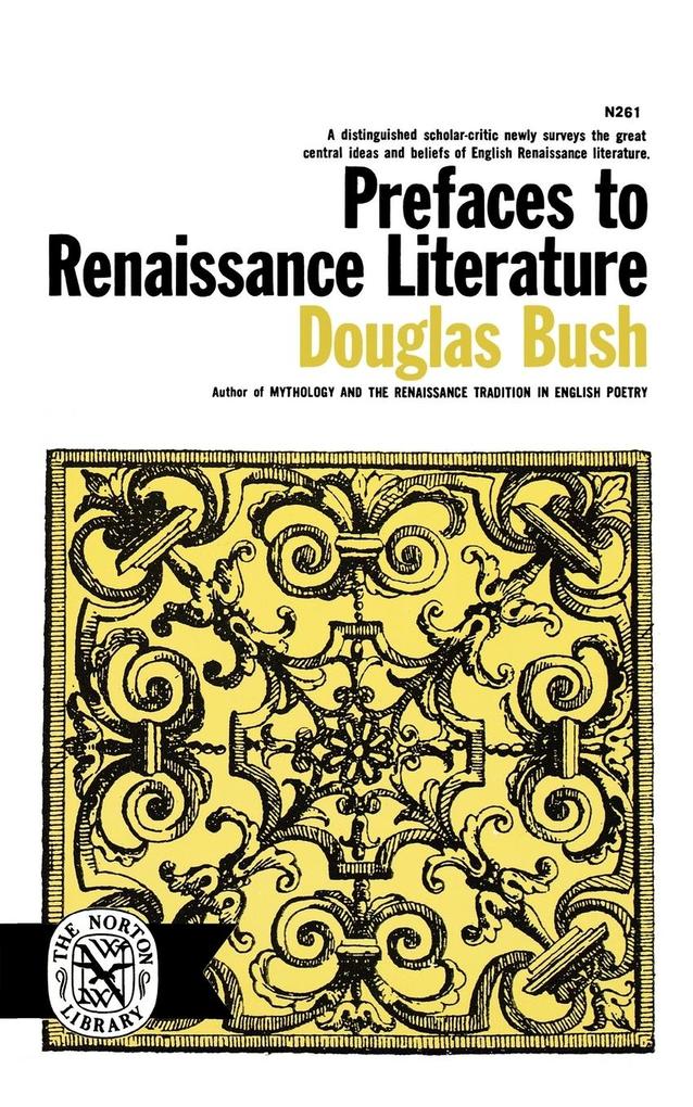Image of Prefaces to Renaissance Literature