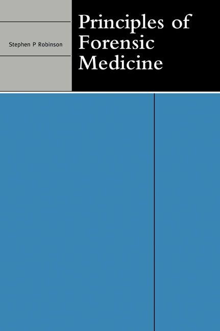 Principles of Forensic Medicine