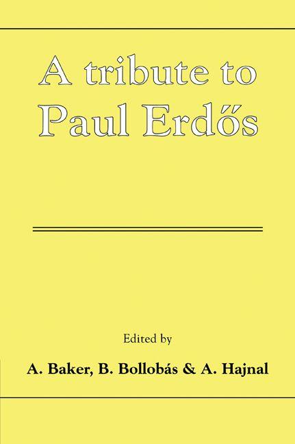 A Tribute to Paul Erdos