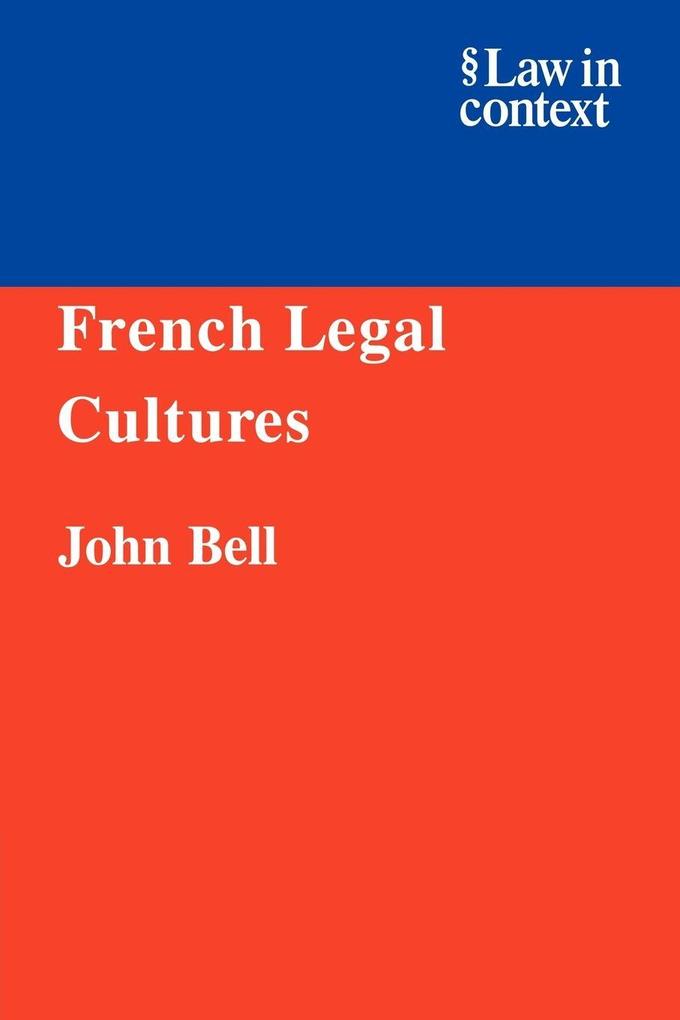 French Legal Cultures
