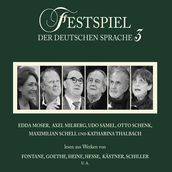 Festspiel der Deutschen Sprache Audio-CD. Tl.3 2 Audio-CD - Festspiel der Deutschen Sprache