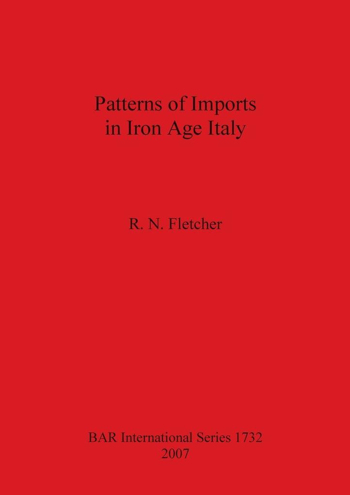Patterns of Imports in Iron Age Italy
