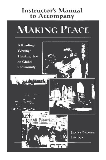 Making Peace Instructor‘s Manual