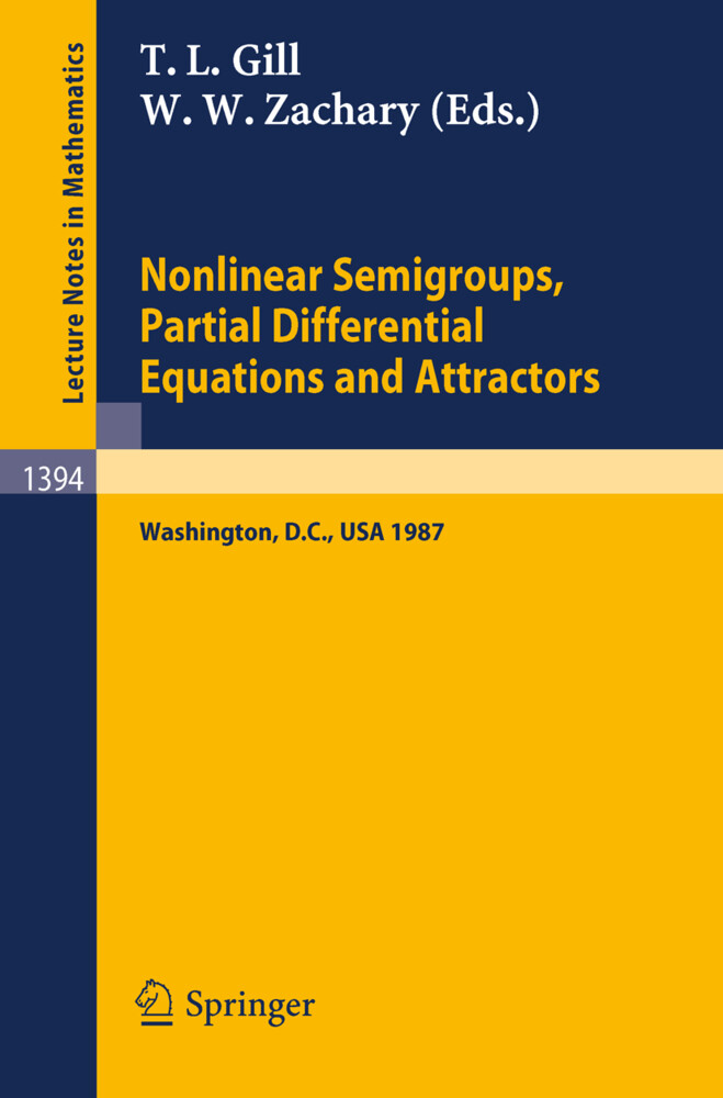 Nonlinear Semigroups Partial Differential Equations and Attractors