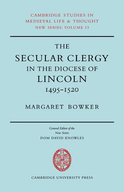 Secular Clergy Diocese Lincoln