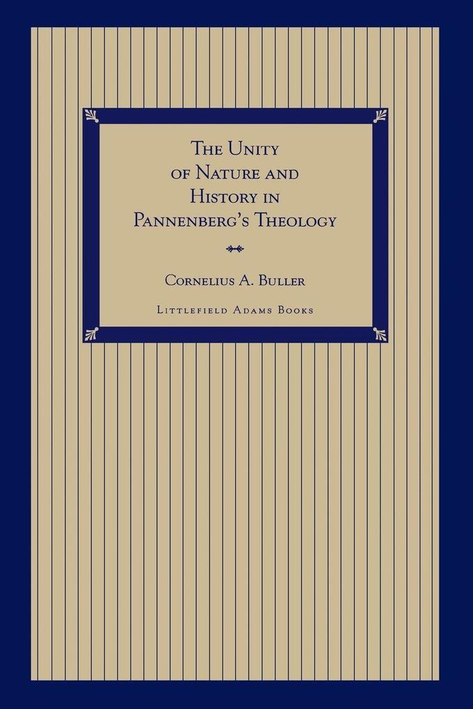 Unity of Nature and History in Pannenberg's Theology