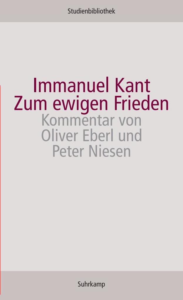 Suhrkamp Zum Ewigen Frieden, Fachbücher Von Immanuel Kant - Bild 4