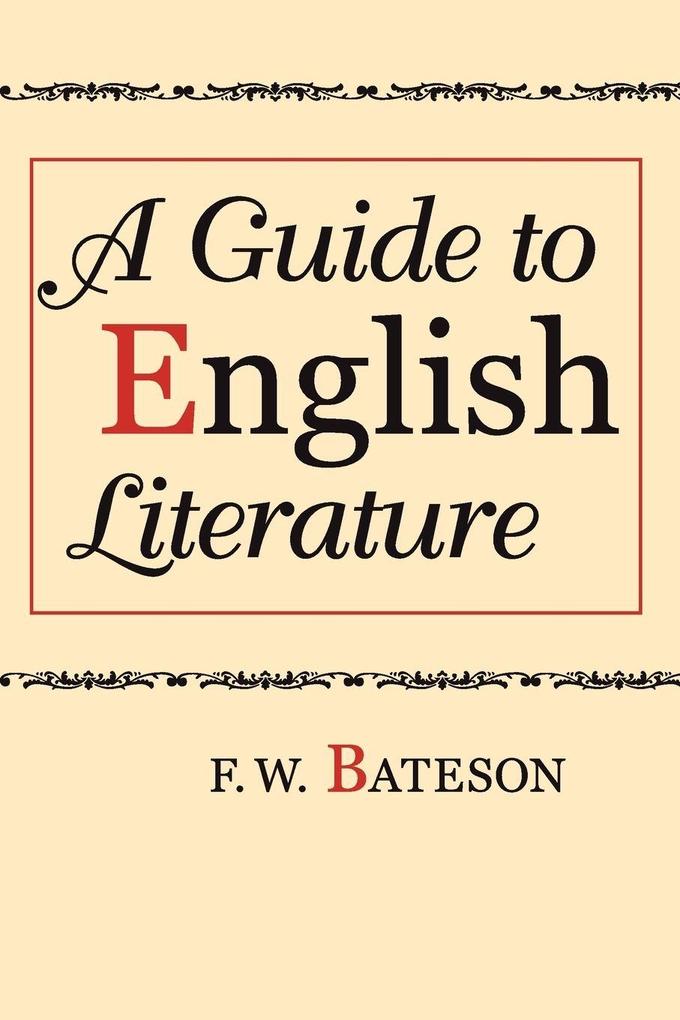 A Guide to English Literature