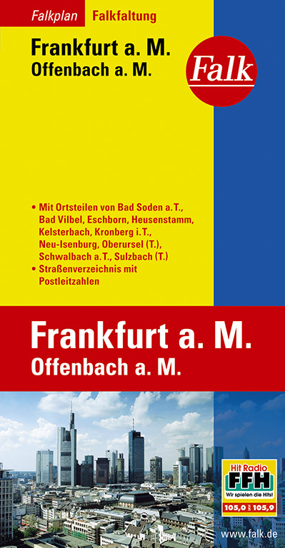 Falk Falkplan Falkfaltung Frankfurt A M Offenbach A M 1 16 500 1 27 500 Blatter Und Karten