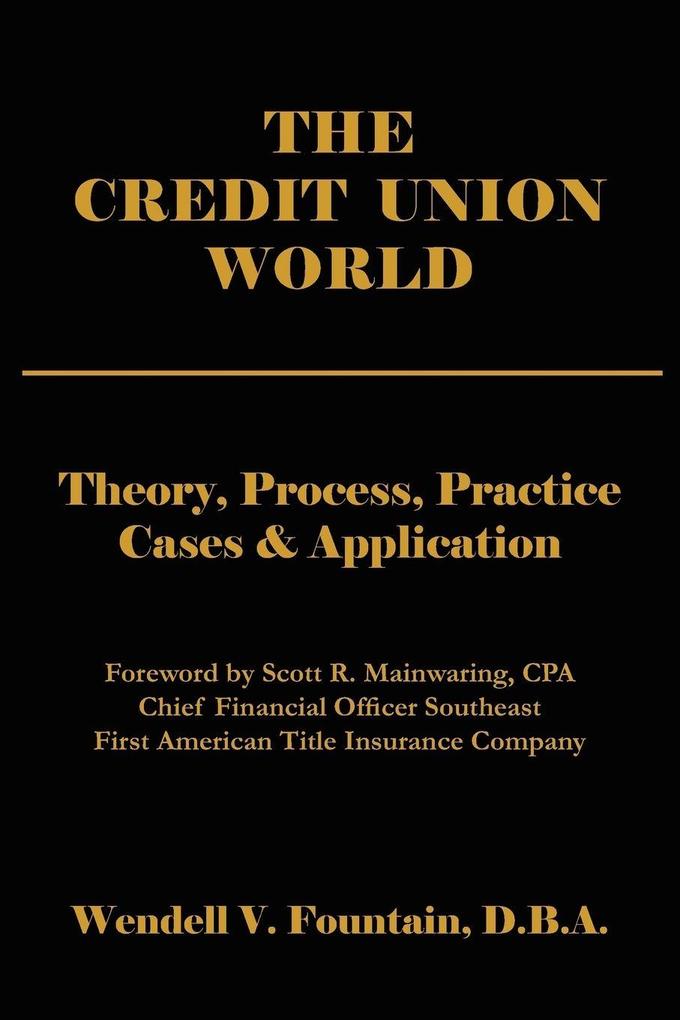 THE CREDIT UNION WORLD
