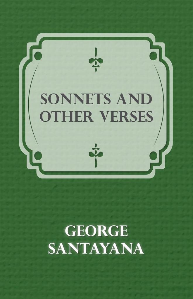 Sonnets And Other Verses