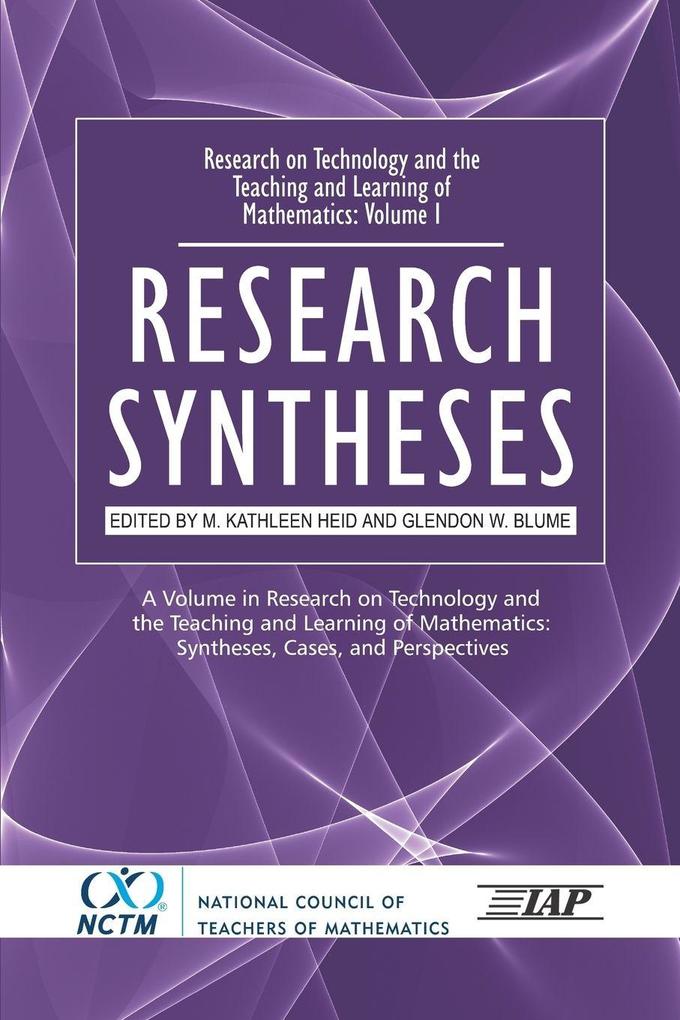 Research on Technology and the Teaching and Learning of Mathematics