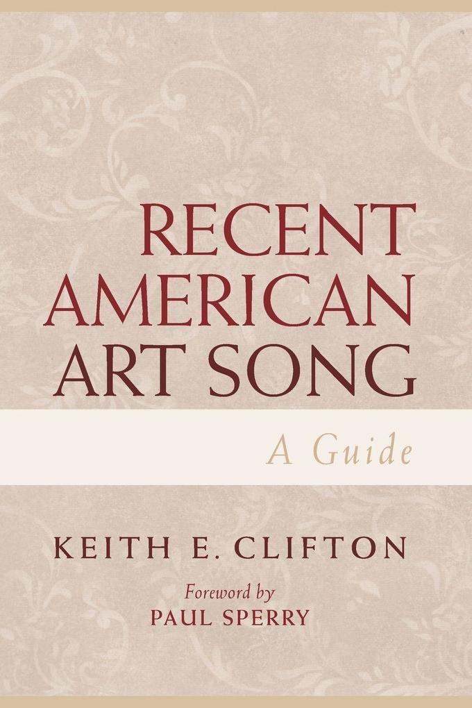 Recent American Art Song
