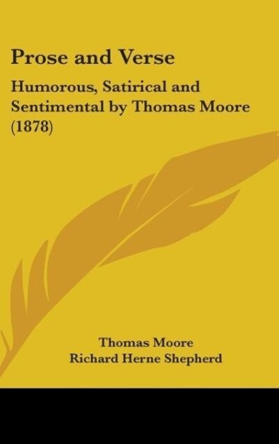 Prose And Verse - Thomas Moore