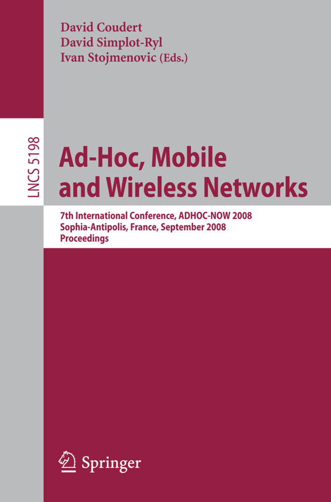 Ad-hoc Mobile and Wireless Networks