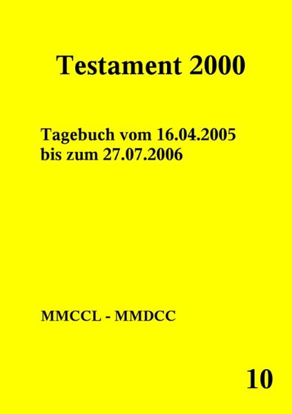 Testament 2000 Band 10 - Peter Norman