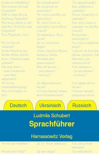 Harrassowitz Verlag Sprachführer Deutsch - Ukrainisch - Russisch