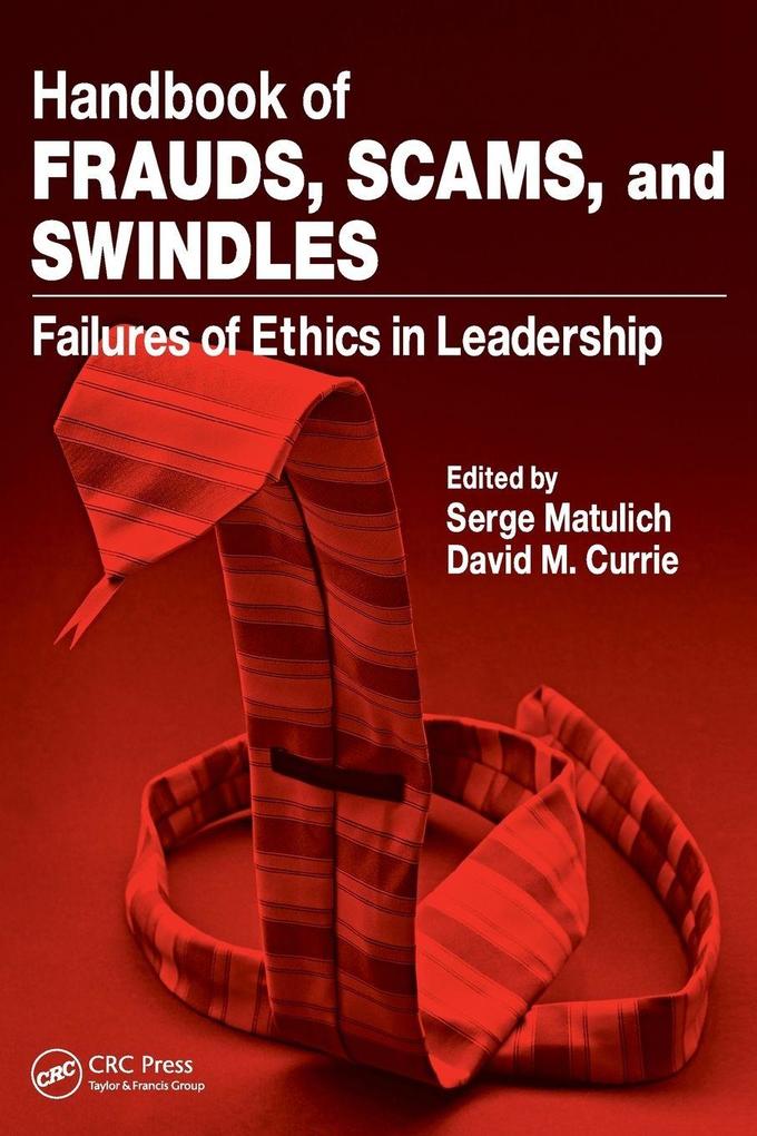 Handbook of Frauds Scams and Swindles