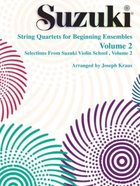 String Quartets for Beginning Ensembles Volume 2