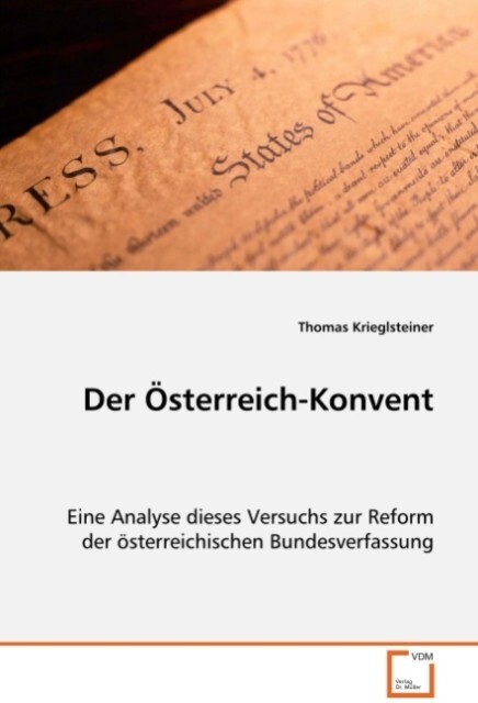 Der Österreich-Konvent - Thomas Krieglsteiner