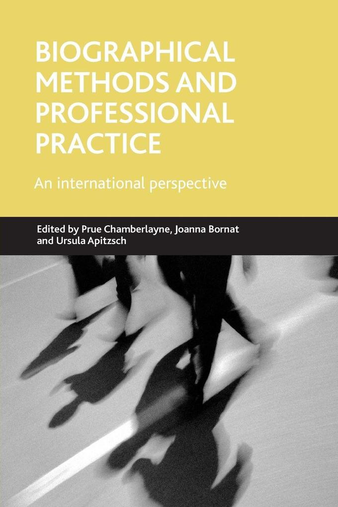 Biographical methods and professional practice