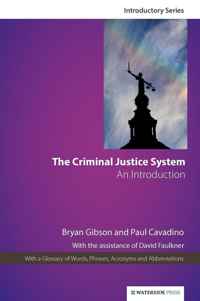 The Criminal Justice System