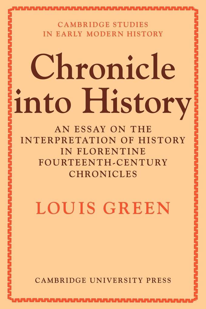 Chronicle Into History