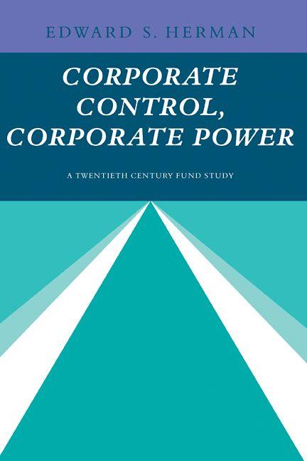 Corporate Control Corporate Power