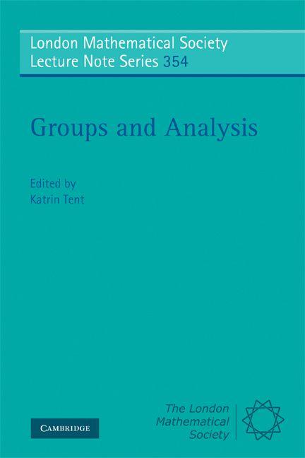 Groups and Analysis