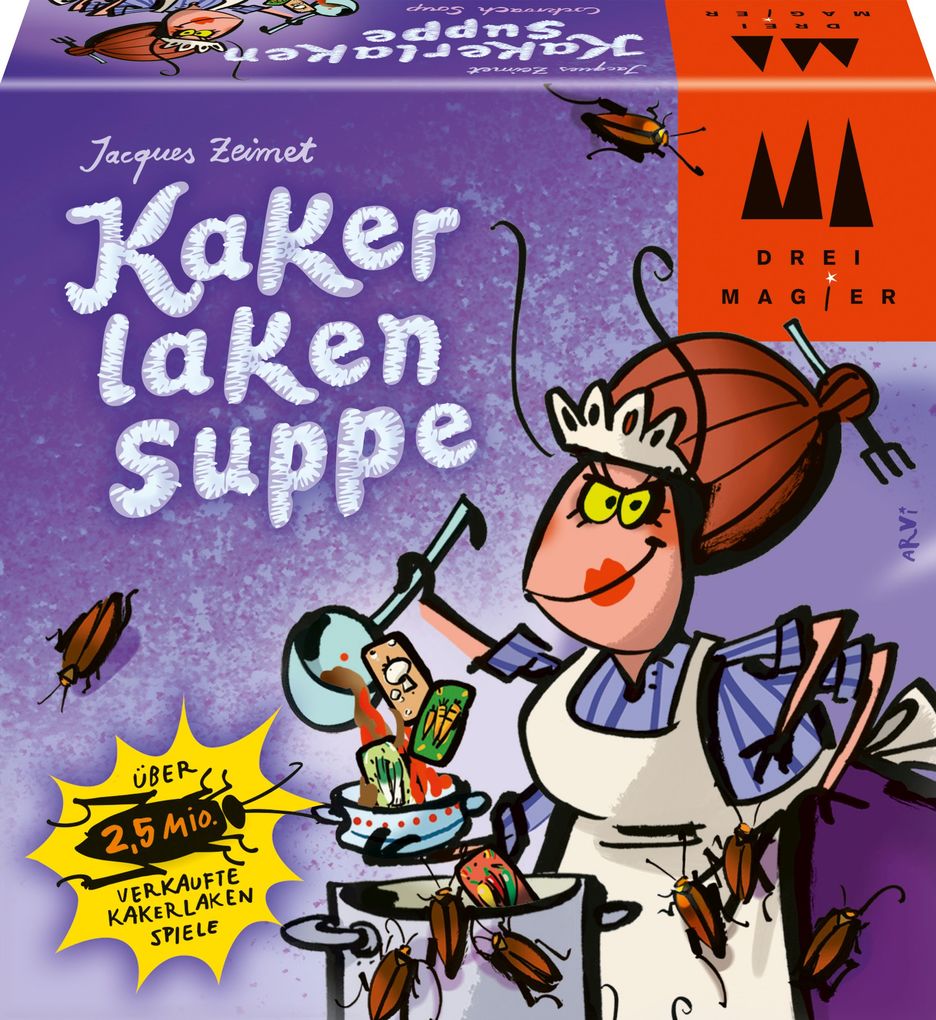 Image of Drei Magier® Kartenspiel 40843 Kakerlakensuppe