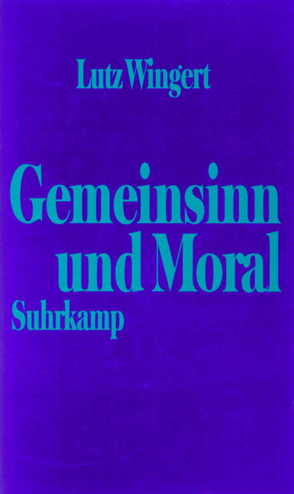 Gemeinsinn und Moral