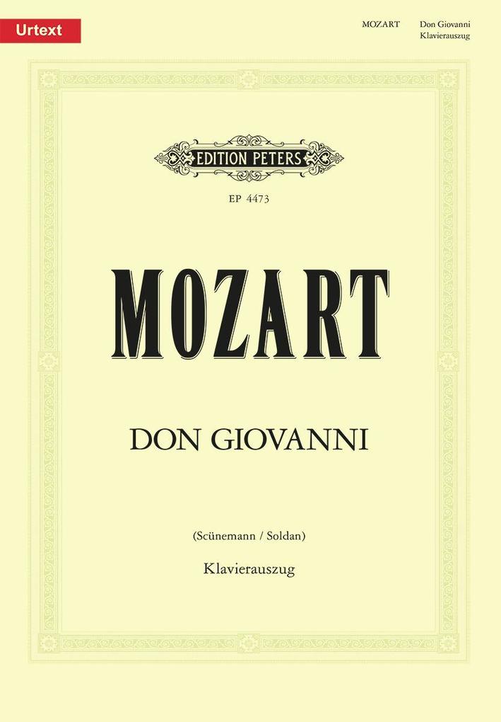 Don Giovanni (Il dissoluto punito) KV 527 (Prag Oktober 1787)