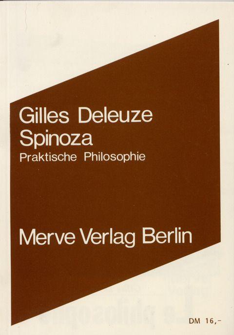 Merve Verlag Gmbh Spinoza