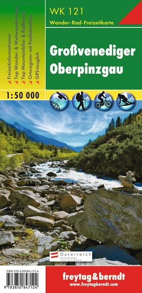 Großvenediger - Oberpinzgau 1 : 50 000. WK 121