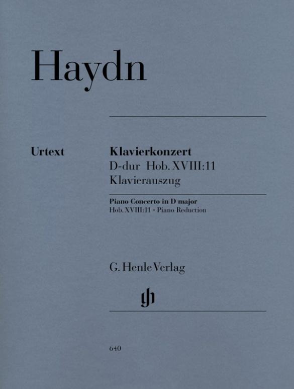 Haydn Joseph - Klavierkonzert (Cembalo) D-dur Hob. XVIII:11