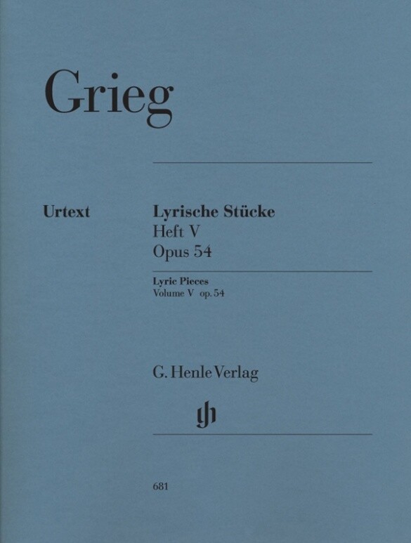 Grieg Edvard - Lyrische Stücke Heft V op. 54