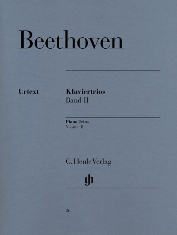 Beethoven Ludwig van - Klaviertrios Band II