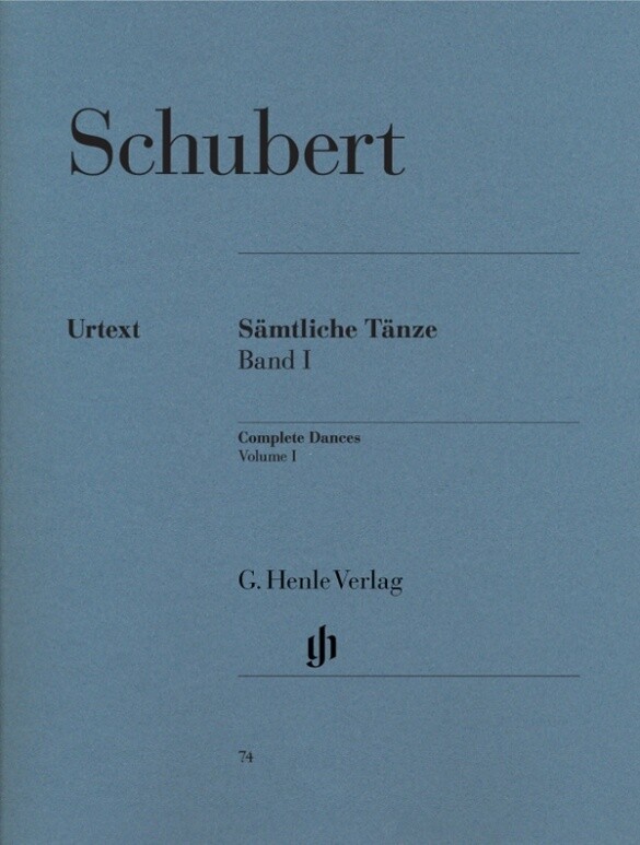 Schubert Franz - Sämtliche Tänze Band I