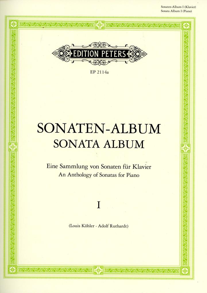Sonaten-Album für Klavier Band 1