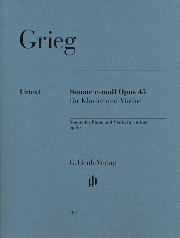 Grieg Edvard - Violinsonate c-moll op. 45