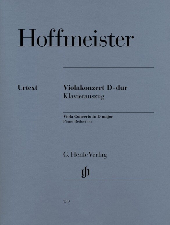 Hoffmeister Franz Anton - Violakonzert D-dur