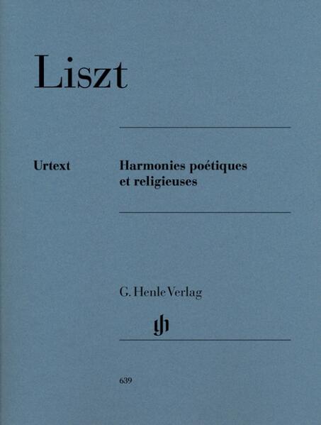 Liszt Franz - Harmonies poétiques et religieuses