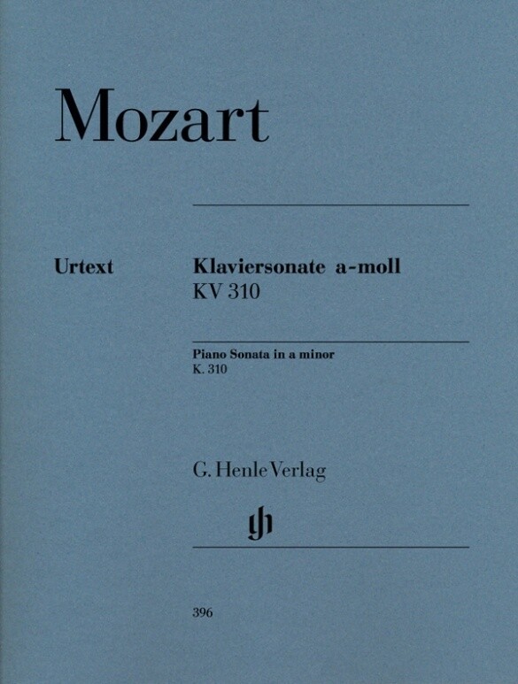 Mozart Wolfgang Amadeus - Klaviersonate a-moll KV 310 (300d)
