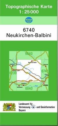 Neukirchen-Balbini 1 : 25 000 als Buch von