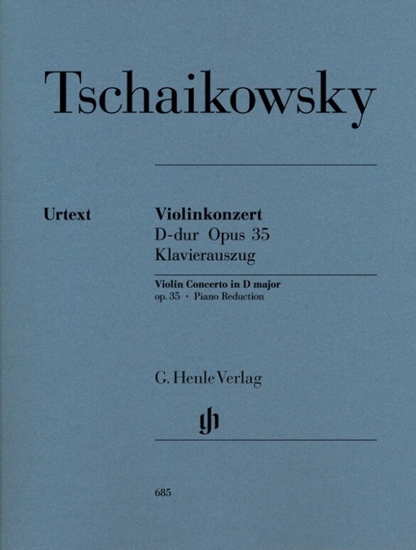 Tschaikowsky Peter Iljitsch - Violinkonzert D-dur op. 35 (Klavierauszug)